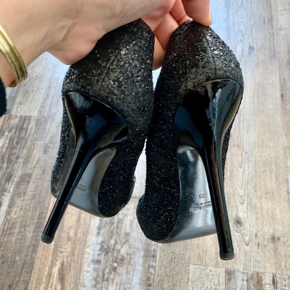 Miu Miu glitter pumps, black - Picture 5 of 8